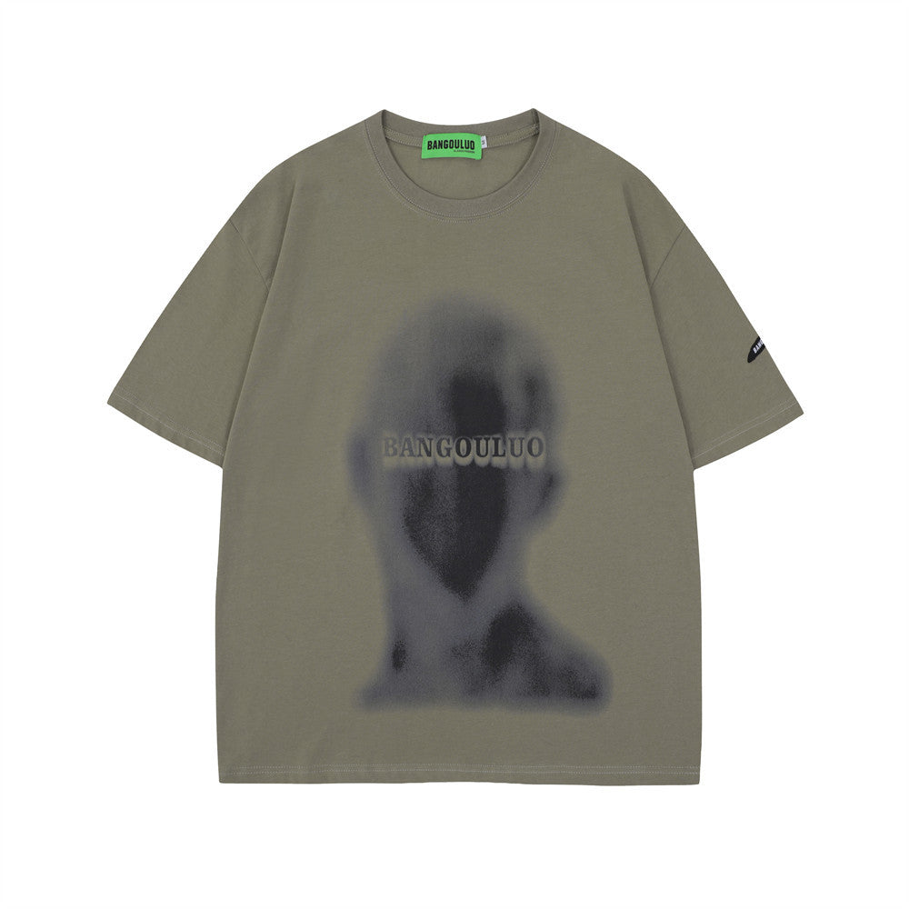 Tholoúra “El Desenfoque”Printed Tee